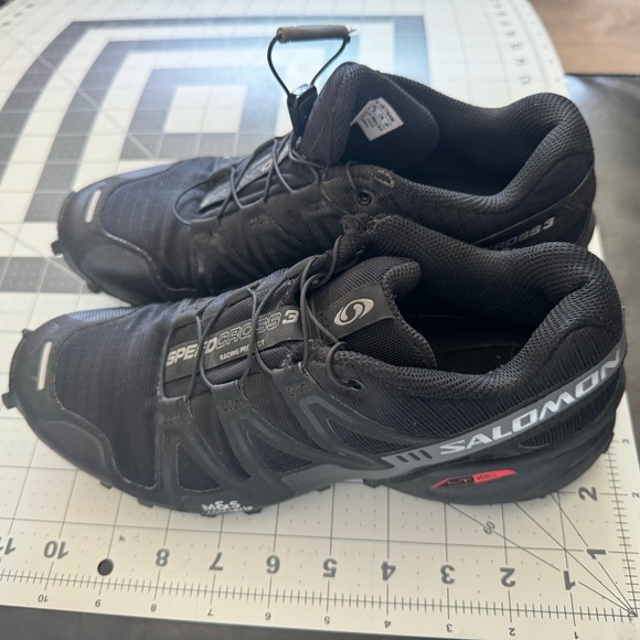 Salomon Speed cross 3/black/women's 6.5 - Picture 6 of 9